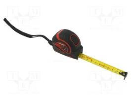 PROLINE Flexómetro de 3m, 16mm, Negro-Rojo