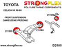 StrongFlex STF211560A Silentblock de Suspensión Delantero y Trasero Sport