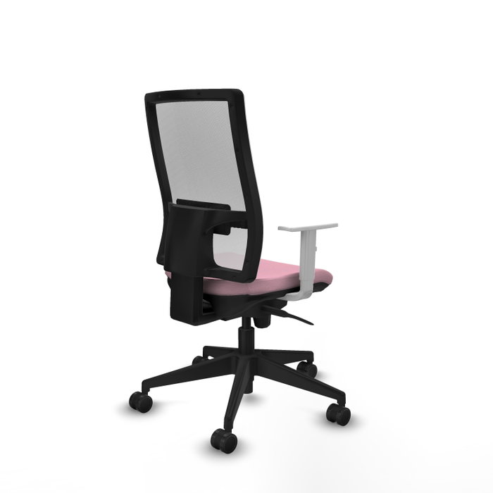 PIQUERAS Y CRESPO Silla de oficina Horna Rosa con mecanismo Sincro PIQUERAS Y CRESPO Silla de oficina Horna Rosa con mecanismo Sincro