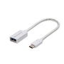 MicroConnect Adaptador USB-C 3.2 Gen 1 a USB 3.2 Gen 1 Tipo A, 0.2m, Blanco