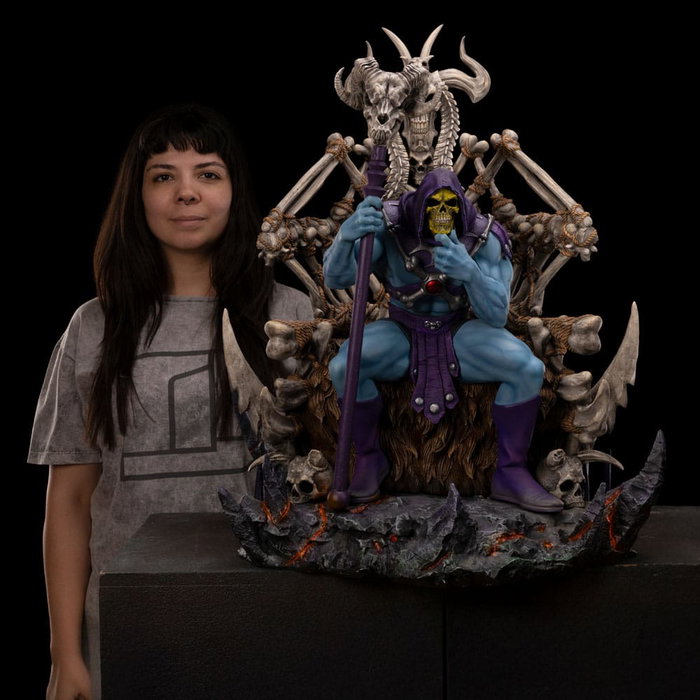 Masters of the Universe Estatua Legacy Prime Scale 1/3 Skeletor 10th Anniversary Ver. 67 cm