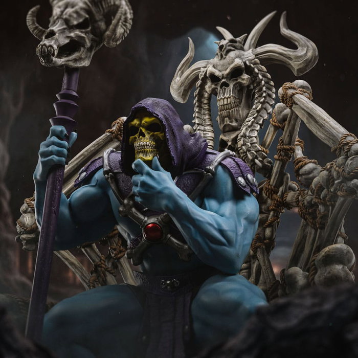 Masters of the Universe Estatua Legacy Prime Scale 1/3 Skeletor 10th Anniversary Ver. 67 cm