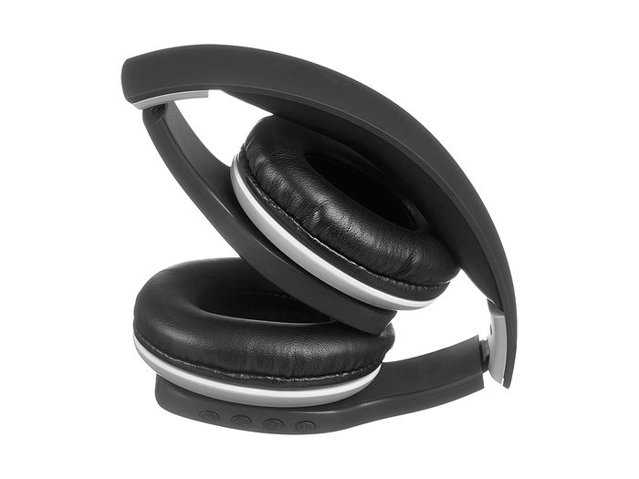Argon Auriculares Bluetooth Plegables Negros 18x18x7 cm (Set de 8)