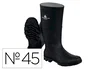 Deltaplus Botas de Seguridad Stone PVC Negro Suela de Tacos Talla 45