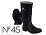 Deltaplus Botas de Seguridad Stone PVC Negro Suela de Tacos Talla 45