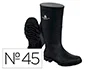Deltaplus Botas de Seguridad Stone PVC Negro Suela de Tacos Talla 45
