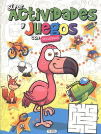 SALDAÑA, Super actividades y juegos con pegatinas