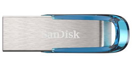 Sandisk Cruzer Ultra Flair 128GBUSB 3.0 Blue SDCZ73-128G-G46B