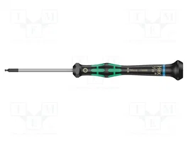 WERA Destornillador de precisión Allen esférica HEX 1/16''