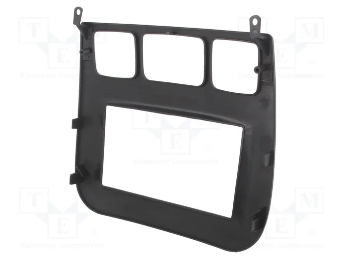 ACV Bastidor de montaje de radio 2 DIN para Mercedes S-Class (W220) Sedan 1998-2004, Negro