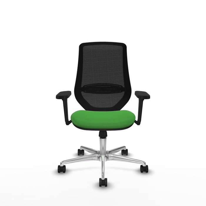 PIQUERAS Y CRESPO Silla de oficina Mardos Verde con mecanismo Sincro
