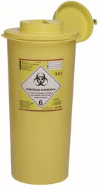 Covetrus Contenedor Objetos Punzantes 3 L Tapa Bloqueable Seccionador Agujas