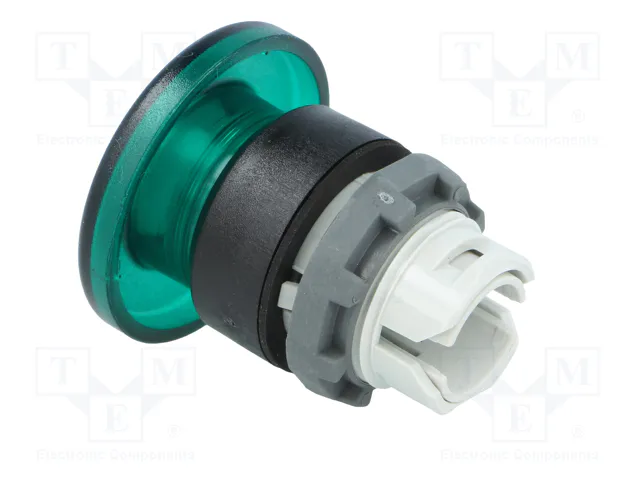 ABB Interruptor de presión verde MLB-1 22mm