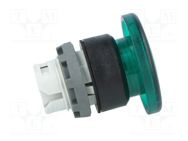 ABB Interruptor de presión verde MLB-1 22mm