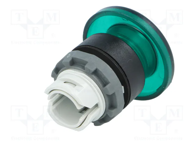 ABB Interruptor de presión verde MLB-1 22mm