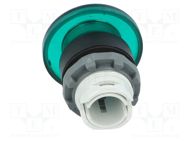 ABB Interruptor de presión verde MLB-1 22mm