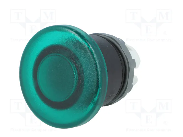 ABB Interruptor de presión verde MLB-1 22mm