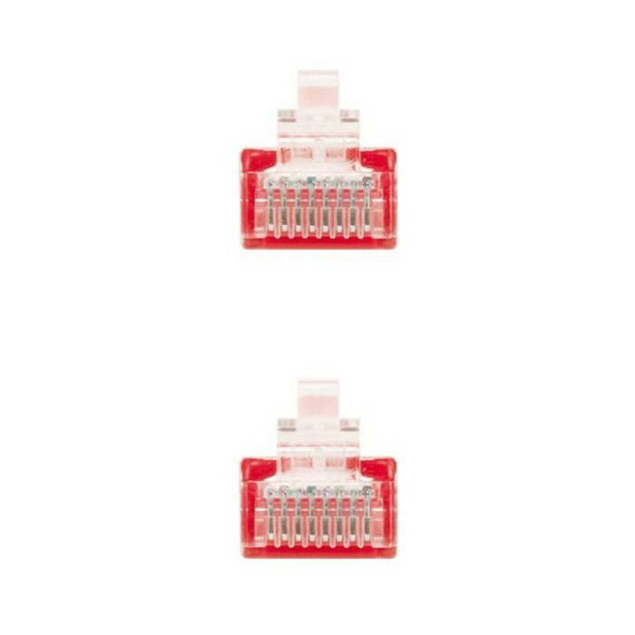 Nanocable Cable de Red RJ45 CAT.5e UTP 1m AWG24 - Rojo Nanocable Cable de Red RJ45 CAT.5e UTP 1m AWG24 - Rojo