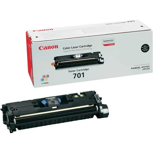 Canon CRG-701BK Tóner Negro para LBP5200 y MF8180C