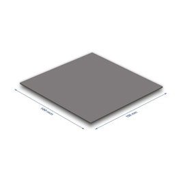 DeLOCK 18472 Parche térmico 100 x 100 x 1 mm para módulos M.2