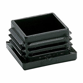 Micel Contera cuadrada con aletas CNT03, 20x20mm, Negro, 25 unidades