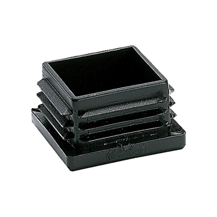 Micel Contera Cuadrada Aletas CNT03 para Patas de Muebles 20x20mm Negro Polietileno 25 Unidades Micel Contera Cuadrada Aletas CNT03 para Patas de Muebles 20x20mm Negro Polietileno 25 Unidades