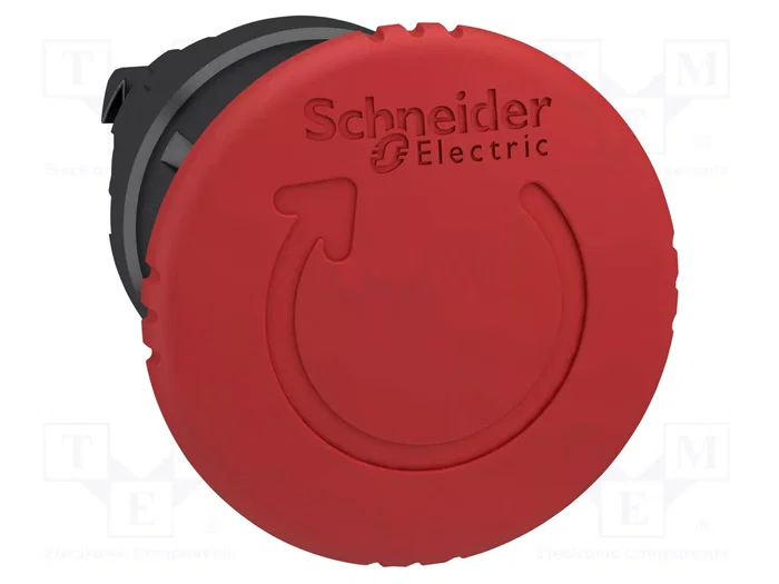 SCHNEIDER ELECTRIC Interruptor de Emergencia Harmony XB4 Rojo 22mm SCHNEIDER ELECTRIC Interruptor de Emergencia Harmony XB4 Rojo 22mm