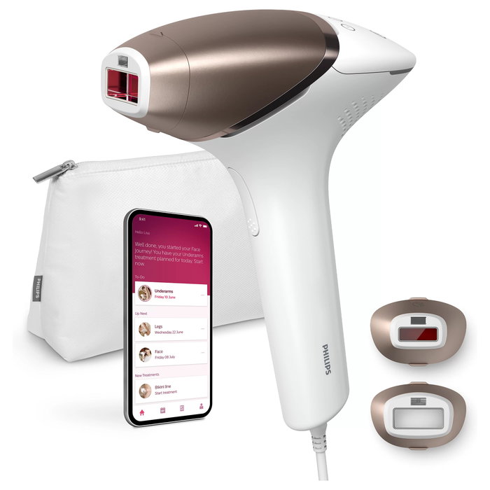 Philips Lumea Prestige BRI945/00 Rosa y Blanco