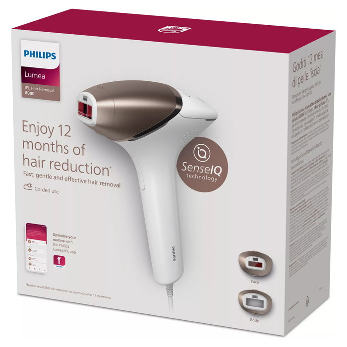 Philips Lumea Prestige BRI945/00 Rosa y Blanco