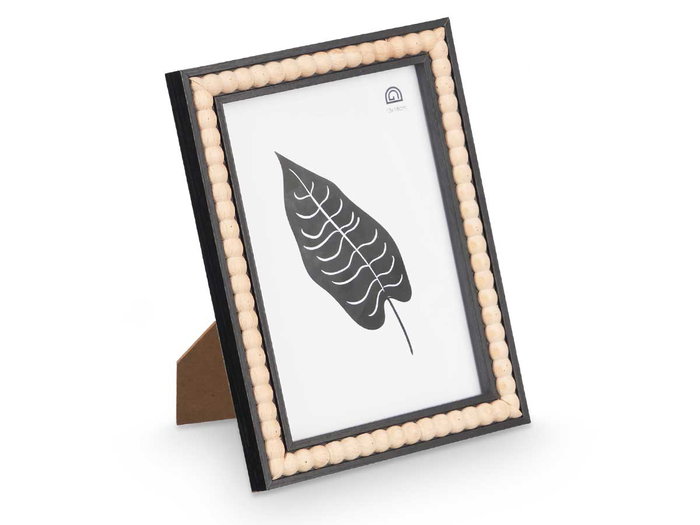 Giftdecor Portafotos Negro Bolas 13x18 cm (Set de 24)