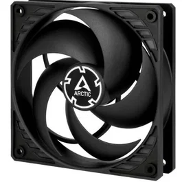 Arctic Ventilador P12 12cm Negro Alta Presión Estática 1800 RPM 56.3 CFM Cojinete Fluidodinámico 6 Años Garantía