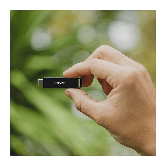PNY Elite X 64GB USB 3.2 Tipo C 200 MB/s Memoria USB Giratoria Negra PNY Elite X 64GB USB 3.2 Tipo C 200 MB/s Memoria USB Giratoria Negra