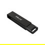 PNY Elite X 64GB USB 3.2 Tipo C 200 MB/s Memoria USB Giratoria Negra