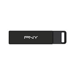 PNY Elite X 64GB USB 3.2 Tipo C 200 MB/s Memoria USB Giratoria Negra