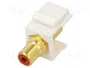 GOOBAY Conector RCA Keystone Blanco