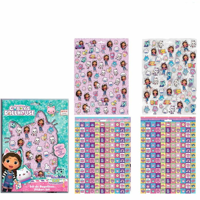 Cerdá Pack Pegatinas Gabby's Dollhouse Púrpura Cerdá Pack Pegatinas Gabby's Dollhouse Púrpura