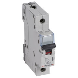 Legrand TX3 LS-Schalter B 10A 1-polig 6kA 230/400VAC 1TE