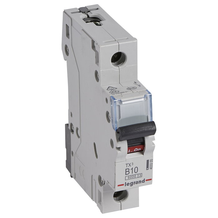 Legrand TX3 Disyuntor en miniatura Tipo B 10A 1-polig 6kA