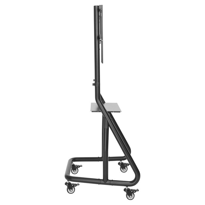 EQUIP Bodenstandhalter Soporte de Piso para TV 60"-105" (1 Pantalla), Carga 100 kg, con Ruedas y Ajuste de Altura, Color Negro EQUIP Bodenstandhalter Soporte de Piso para TV 60"-105" (1 Pantalla), Carga 100 kg, con Ruedas y Ajuste de Altura, Color Negro