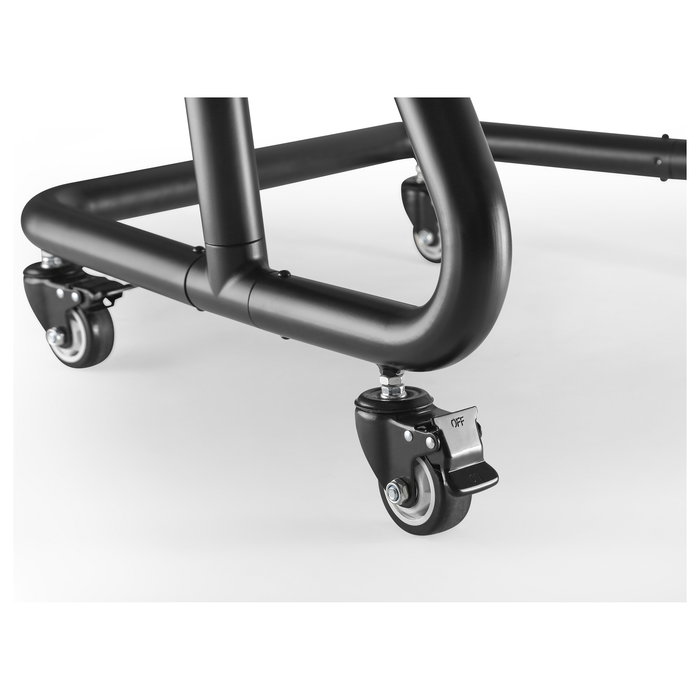 EQUIP Bodenstandhalter Soporte de Piso para TV 60"-105" (1 Pantalla), Carga 100 kg, con Ruedas y Ajuste de Altura, Color Negro EQUIP Bodenstandhalter Soporte de Piso para TV 60"-105" (1 Pantalla), Carga 100 kg, con Ruedas y Ajuste de Altura, Color Negro