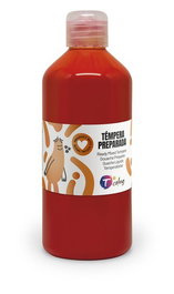 Tempera Tcolors Liquida 500 Ml (Botella) Rojo