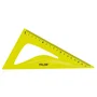Milan Kit Flex & Resistant de 4 Reglas Flexibles de Trazado Amarillo Translúcido