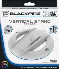 Blackfire Soporte Vertical RGB LED Slim Model para PS5 (Standard y Digital)