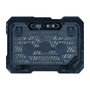 Conceptronic THANA01B Base de refrigeración para portátiles con 2 ventiladores e iluminación azul