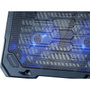 Conceptronic THANA01B Base de refrigeración para portátiles con 2 ventiladores e iluminación azul
