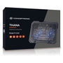 Conceptronic THANA01B Base de refrigeración para portátiles con 2 ventiladores e iluminación azul