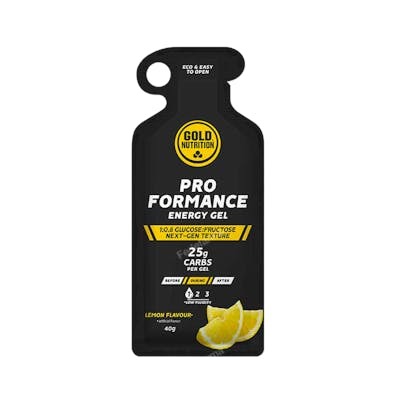 Gold Nutrition Pro.Formance Energy Gel Limón 40 g Gold Nutrition Pro.Formance Energy Gel Limón 40 g
