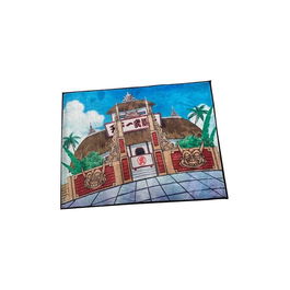 Sd Toys Alfombra Dragon Ball Tenkaichibudokai Oficial - Licencia Original, Poliéster 80x60 cm