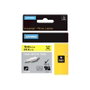 Dymo Tubo Termorretráctil Rhino ID1-19 Negro sobre Amarillo 19mm x 1,5m