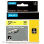 Dymo Tubo Termorretractil RhinoPRO 19mm x 1,5m Negro sobre Amarillo